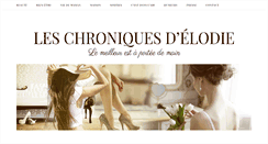 Desktop Screenshot of leschroniquesdelodie.com